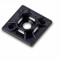 Gardner Bender MB-20UVB 1"x1", Mounting Base, UV Black, 100/pk