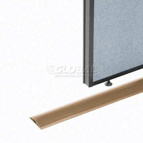 Brooks Electric/Wiremold Wiremold BR1600-25 25' Roll Overfloor Raceway Cord Cover - 1" X 3/4 " Center Chase, Brown, Priced/ft - Pkg Qty 50 - Image 8