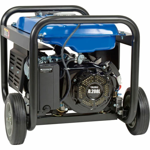 Global Industrial Portable Generator W/ Electric/Recoil Start, Gasoline, 3000 Rated Watts - Image 4
