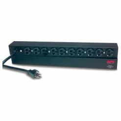 APC AP9563 Rack PDU, Basic, 1U, 20A, 120V, (10)5-20; 5-20P