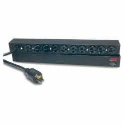 APC AP9564 Rack PDU, Basic, 1U, 20A, 120V, (10)5-20; L5-20P