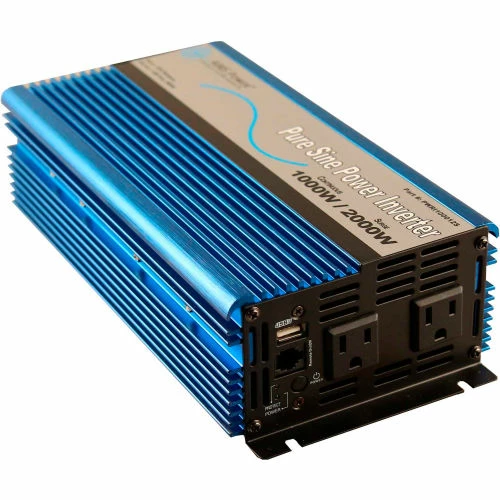 AIMS Power 1000 Watt Pure Sine Power Inverter, PWRI100012120S