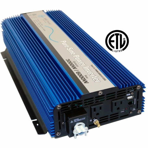 AIMS Power 3000 Watt 12 Volt Pure Sine Inverter, PWRI300012120S - Image 2