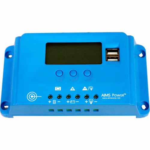 AIMS Power 10 AMP Solar Charge Controller PWM 12/24 VDC, SCC10APWM - Image 3