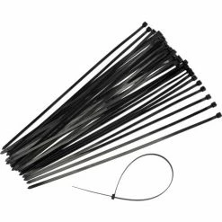 Gardner Bender 46-424UVB Heavy-Duty Cable Tie, UVB, 24" (175 Lb) - 50 pk.