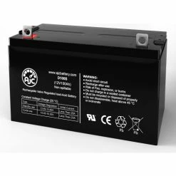 AJC Battery AJC® Goal Zero Yeti 1250 Solar Generator Solar Replacement Battery 100Ah, 12V, NB