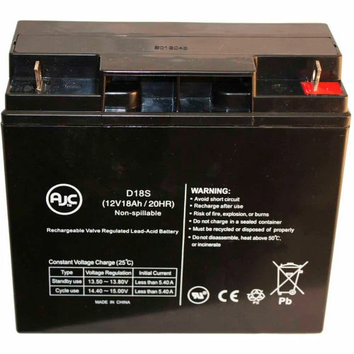 AJC Battery AJC® Generac 7500 EXL Portable 12V 18Ah Generator Battery