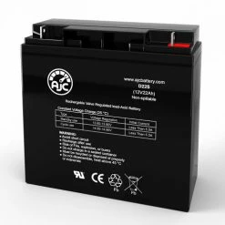 AJC Battery AJC® Briggs & Stratton B193043GS Generator Replacement Battery 22Ah, 12V, NB