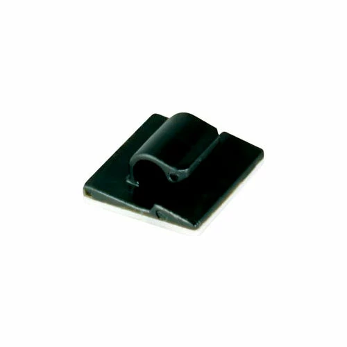 Del City 9828 Cord Clips- Black- 3/8", 100 Pieces/Package, Black