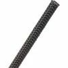 Techflex Clean Cut Fray Resistant Sleeving 1/8" Dia., 1000', Black