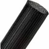 Techflex Clean Cut Fray Resistant Sleeving 1.75" Dia., 200', Black