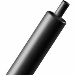Techflex 3:1 Polyolefin Heat Shrink 1" Dia., 100', Black