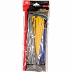 Gardner Bender 10095VDV 4" & 8" Assorted Colored Cable Ties, DoubleLock® - 200 Pk