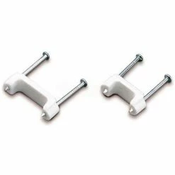 Gardner Bender PS-150 Plastic Staple, 1/2" - 100 pk.