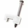 Gardner Bender PSW-165 Coax Staple, 1/4", White - 50 pk.