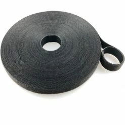 Velcro Brand VELCRO® Brand One-Wrap® UL Rated Fire Retardant Hook & Loop Tape Fasteners Black 3/8"x75'