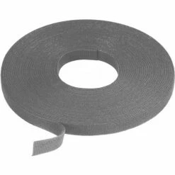 Velcro Brand VELCRO® Brand One-Wrap® Hook & Loop Tape Fasteners Light Gray 3/8" x 75'