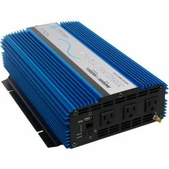 AIMS Power 1500 Watt 24 Volt Pure Sine Inverter,PWRI150024S