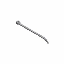 Quick Cable 502313-100 Natural 14" 120 Lb. Metal Tab Cable Tie, 100 Pcs